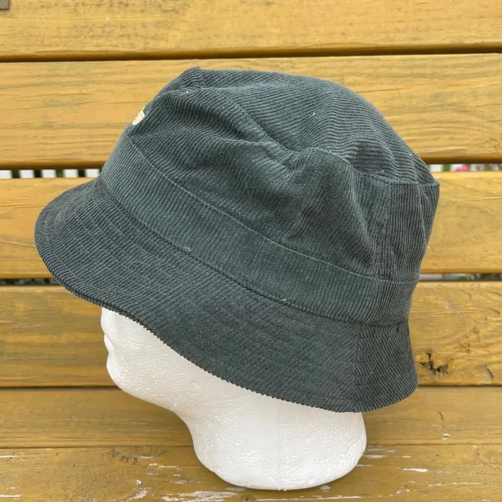 Star Wars The Mandalorian The Child Grogu Peeking Corduroy Bucket Hat Green OSFM